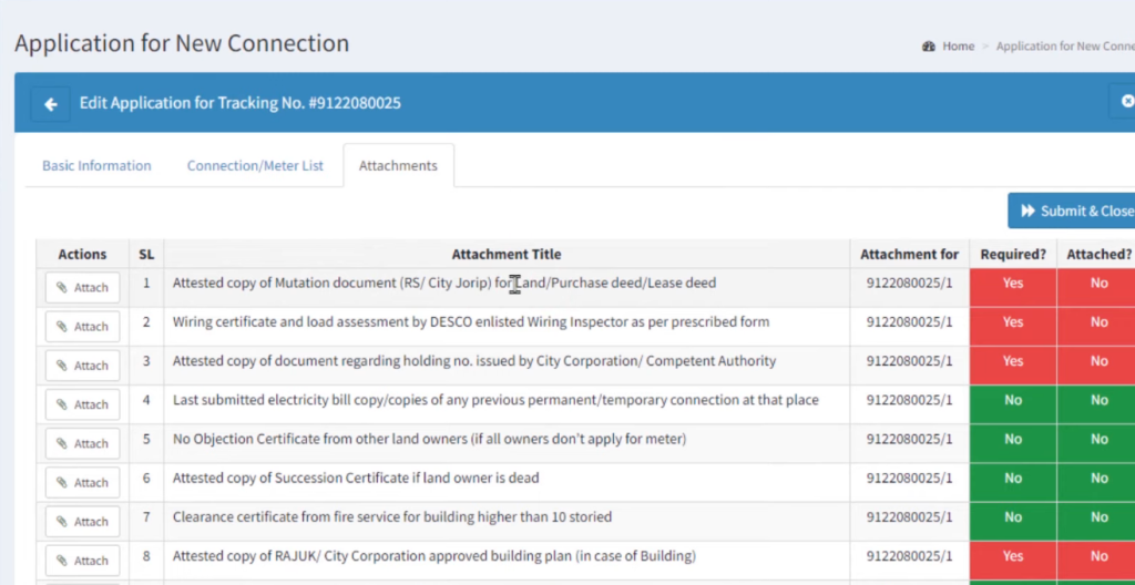 DESCO New Connection Application 2023