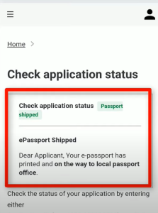 E Passport Check BD Online