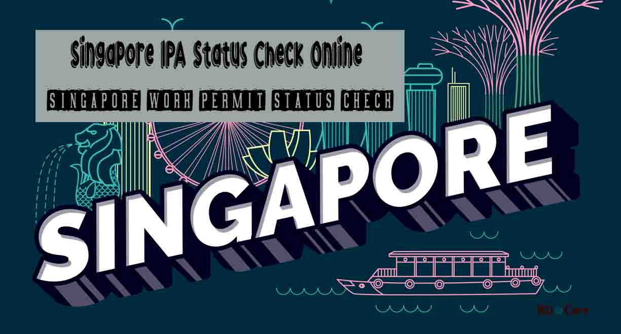 Singapore IPA Application Check Online IPA Application Status Check