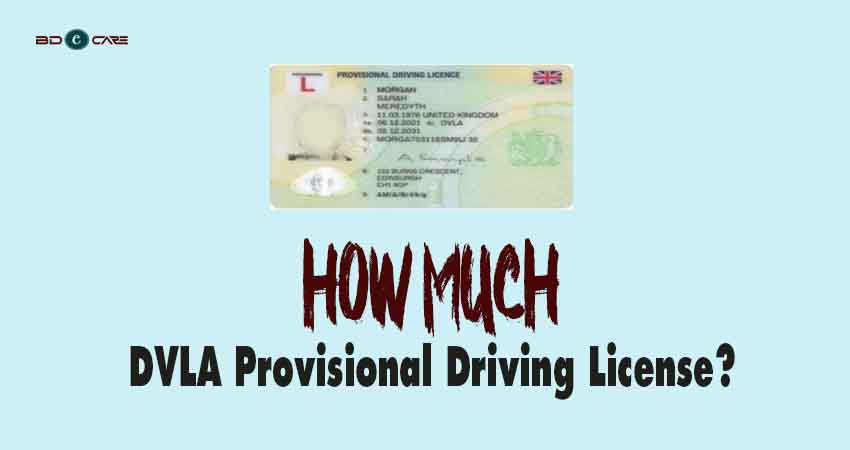 How Much is a Provisional Driving License UK