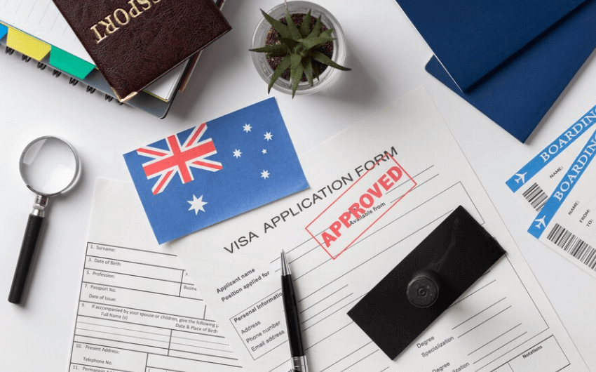 australia tourist visa log in