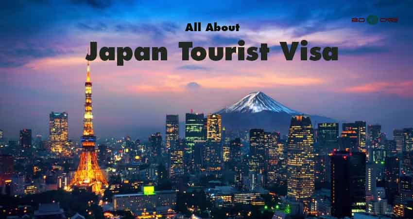 tourist visa cost for japan