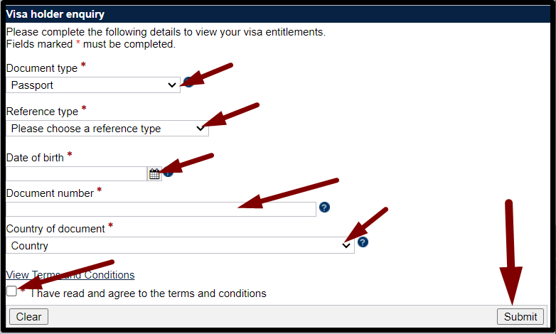 Australian Visa Status Check Online