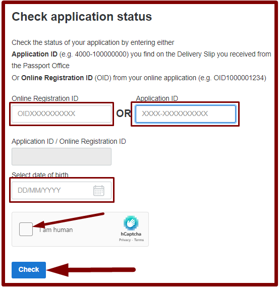 E Passport Check Online Bangladesh