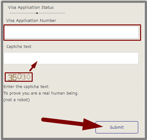 Kuwait Visa Check Online by Visa Application Number