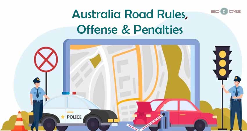 Australian Road Rules, Offenses & Penalties